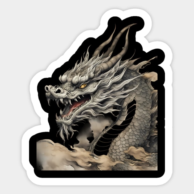 Monster Dragon Sticker by animegirlnft